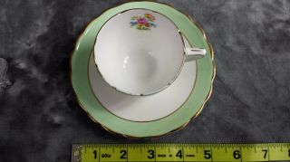 VINTAGE COLLECTIBLE SMALL ROSINA TEACUP AND SAUCER MADE IN ENGLAND 4