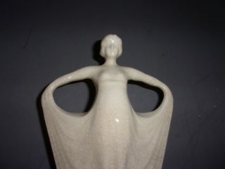 1920  s MADE IN JAPAN ART DECO ART POTTERY IVORY COLOR 8 