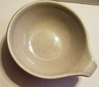 Russel Wright Steubenville Granite Gray Lugged Soup Bowl J0319