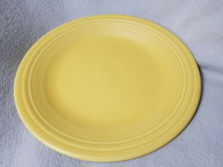 Fiestaware Sunflower Yellow Large Dinner Plate 10 1/2” Fiesta Hlc Happy