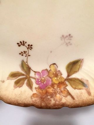 ANTIQUE M.  REDON FRENCH LIMOGES CHINA PORCELAIN PLATE GOLD FRANCE HAND PAINTED 4
