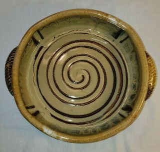 Kings Pottery Seagrove Nc Stunning Pottery Baking Dish Great Handles Spiral 8 ",