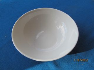 Pier 1 2 White Essentials Coupe Cereal Bowl 7 " D,  2 1/4 " H