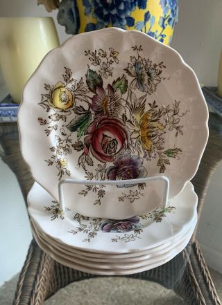6 Johnson Brothers Sheraton Bread & Butter Plate Made England