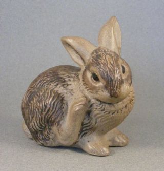Small Poole England Pottery Bunny Rabbit Figurine