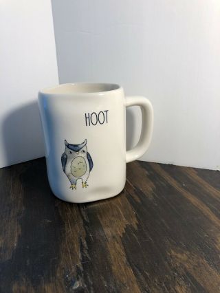 2019 Rae Dunn “hoot” Owl Coffee Mug