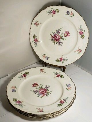 Homer Laughlin Household Institute Priscilla 4 Salad Plate Or Lunch Plate 9 "