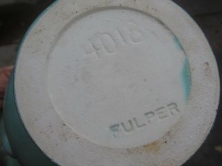 Fulper Art Pottery Number 4018 Perfect No Chips or Cracks - Large Size 4