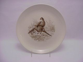Copeland Spode England Game Bird Pheasant 6 10 1/4 In.  Dinner Plate