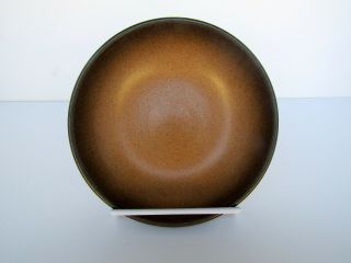 Vintage Edith Heath Ceramics Brown Soup Bowl 6.  5 " Diameter