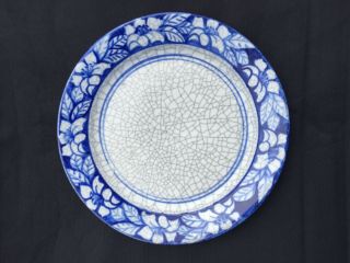 Antique/vintage Dedham Pottery Azalea Pattern 8” Plate