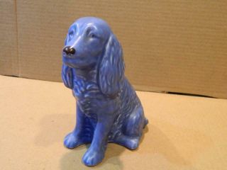 Sylvac Staffordshire Blue Cocker Spaniel Dog Figurine 1461 Vintage