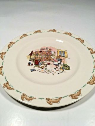Royal Doulton Bunnykins Childs Ceramic 3 Piece Set Plate,  Bowl,  & Cup 5
