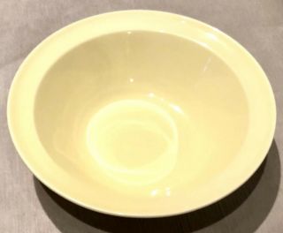 Vintage Luray T S & T Taylor Smith & Taylor Pastels Yellow Bowl 9”