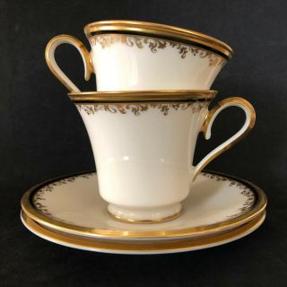 Lenox Eclipse Cup And Saucer Set Of Two