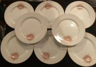 Fitz & Floyd “coquille” (8) Bread & Butter Plate 6 1/2 Inches