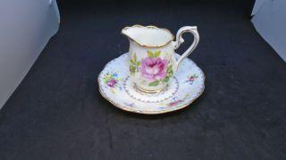 Royal Albert Creamer American Beauty Vintage Small Size 3.  25 " Inches