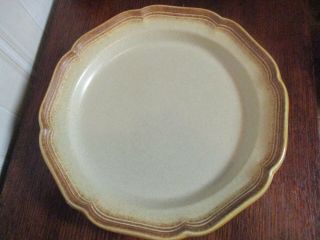 Mikasa " Whole Wheat E8000 " 11 Inch Plate - Made In Japan
