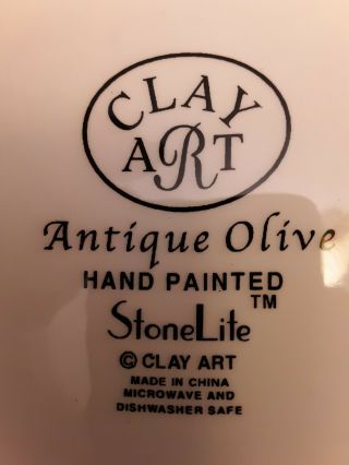Clay Art ANTIQUE OLIVE 11 