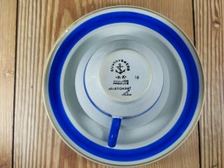 Gustavsberg,  Wilhelm Kage,  Aristokrat cup and saucer,  beginning of the 20th cent 5