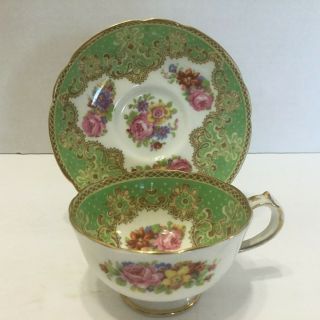 Vintage Paragon Bone China Demitasse Teacup And Saucer