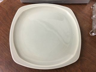 Mcm Paden City Pottery Minion Gray 9 - 1/4 " Dinner Plate
