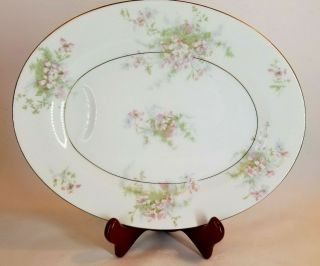 Theodore Haviland York 11 Inch Serving Platter - - Apple Blossom Pattern