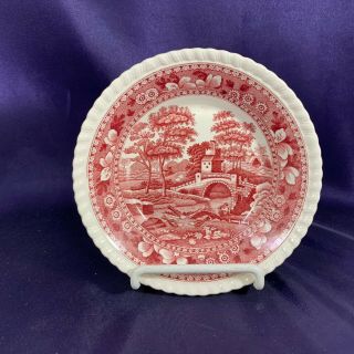 Spode Spode Towers (pink) Fruit Bowl 5 1/2 "