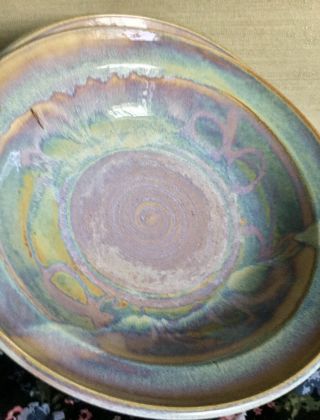 Large Modernist Ceramic Bowl By Frank Massarella ‘94 Ojai