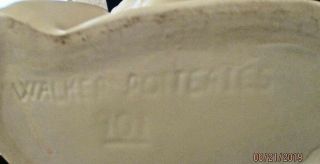 Vintage White Ceramic MADONNA HEAD VASE/PLANTER by Walker Potteries - 3
