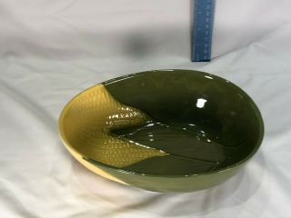 VINTAGE SHAWNEE CORN KING POTTERY USA 95 - SERVING BOWL OVEN PROOF 2