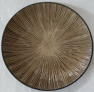 Home Trends Natural Serenity Brown Tan Dinner Plate (s) 11 5/8 "
