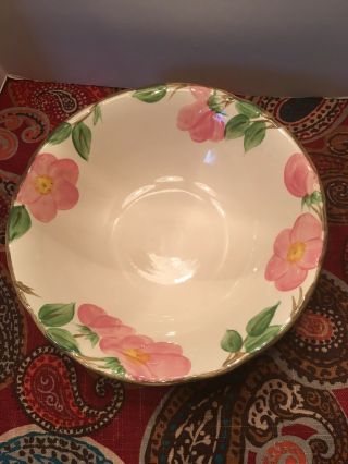 Vintage Franciscan Desert Rose 9 " Serving Bowl " Dinnerware " Made In England
