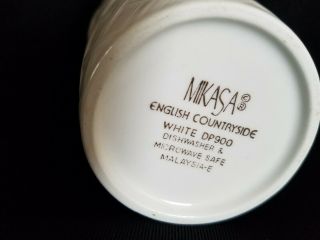Mikasa English Countryside DP900 Cappuccino Mug White/Cream EUC 4 available 2