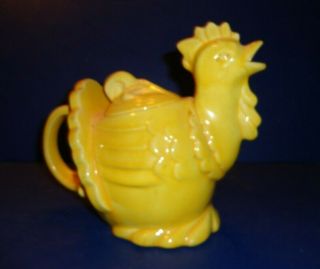 Red Wing Rooster Teapot