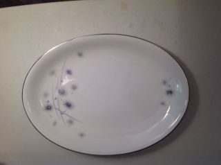 Starflower 3502 By Harmony House Fine China Oval Serving Platter 14.  125 "
