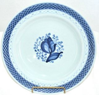Royal Copenhagen Denmark Tranquebar Blue 10 Inch Dinner Plate 11/948