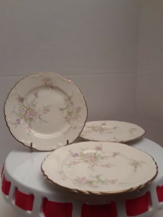 Homer Laughlin China Pattern Jean Set Of 3 Bread & Butter Plates