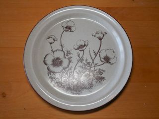 Noritake Stoneware Desert Flowers 8341 Dinner Plate 10 1/2 " 7 Available
