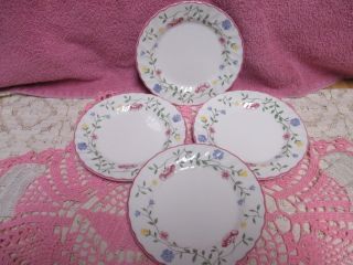 Johnson Bros Summer Chintz Bread And Butter Plates 6 1/4 Inches Set Of 4