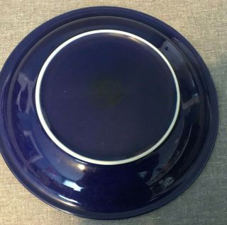 Fiestaware Dinner Plate Cobalt Blue Fiesta HLC 4