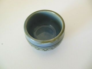 Vintage Wade Irish Porcelain Small Sugar Bowl Ring of Shamrocks 2
