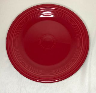Fiestaware - Dinner Plate 10 1/2 " Scarlet Red