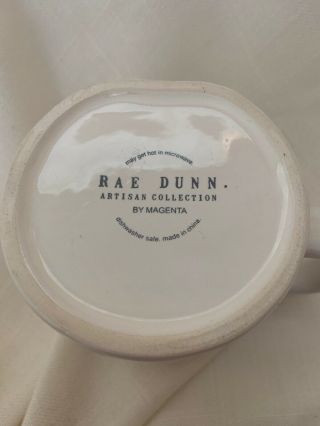 Rae Dunn SIP Mug red inside - EUC 4