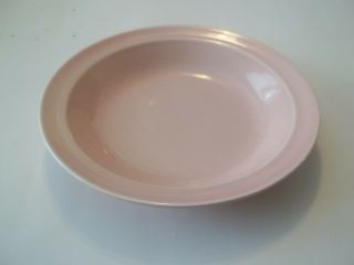 Taylor,  Smith & Taylor Luray Pastels Pink Rimmed Soup Bowl (1)