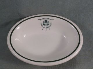 1925 " Otesage Hotel " Cooperstown York,  Small Oval Dish,  John Maddock & Sons