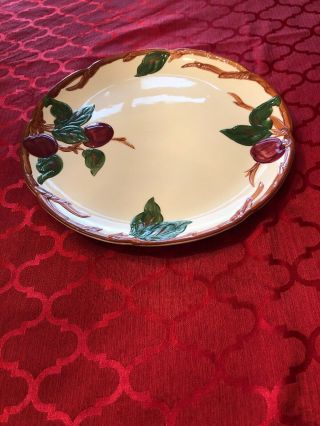 Franciscan Apple 12” Chop Plate/platter Made In California
