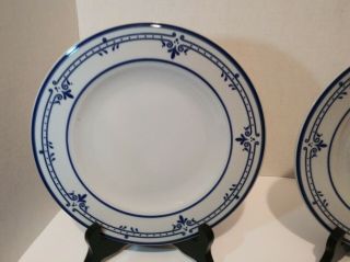 Set of 3 Vintage Luncheon Salad Plates Cera Stone by Mikasa Newport Pattern 2