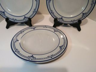 Set of 3 Vintage Luncheon Salad Plates Cera Stone by Mikasa Newport Pattern 5