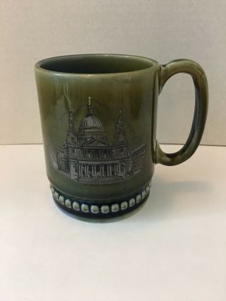 Wade Ireland Porcelain Vintage Pottery Tea Coffee Mug - St.  Paul 